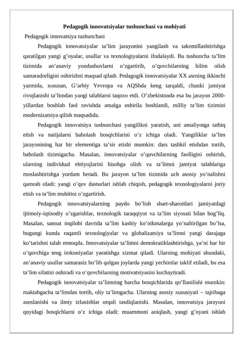 Pedagogik innovatsiyalar va inklyuziv ta’lim 4