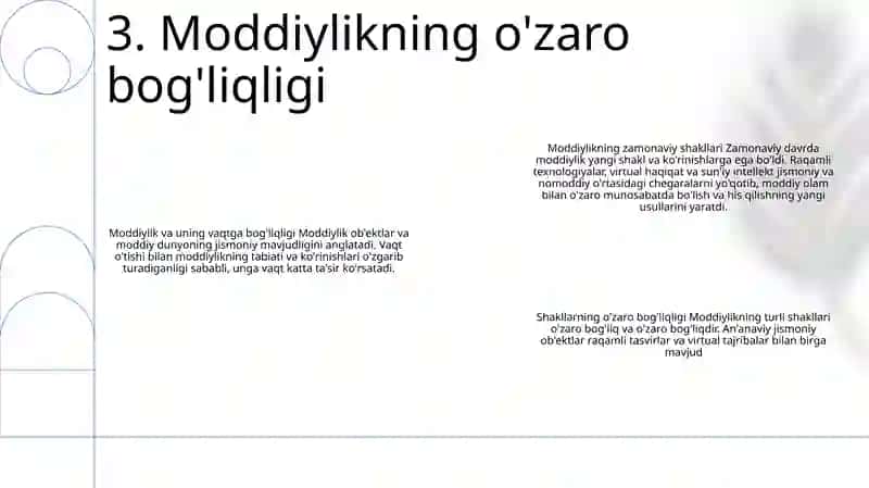 Zamonaviy Moddiylik 4