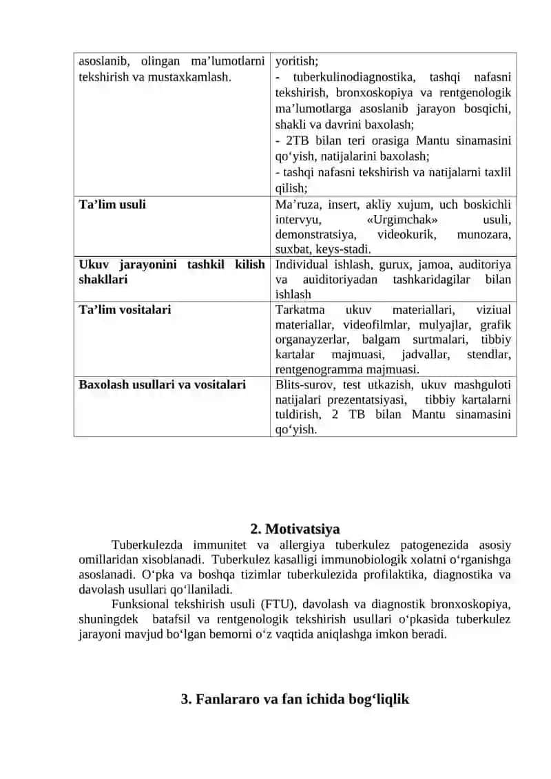 Tuberkulez klinikasida sanitar-epidemiologik tartib 4