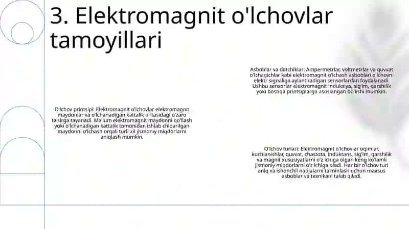 Elektro Magnit Tizimli O'Lchash Vositasi 4