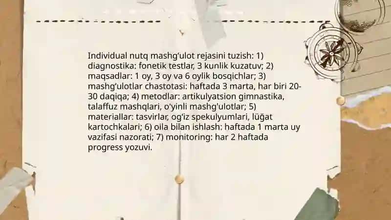 Dislaliya va bogʻcha yoshidagi bolalarni baholash 4