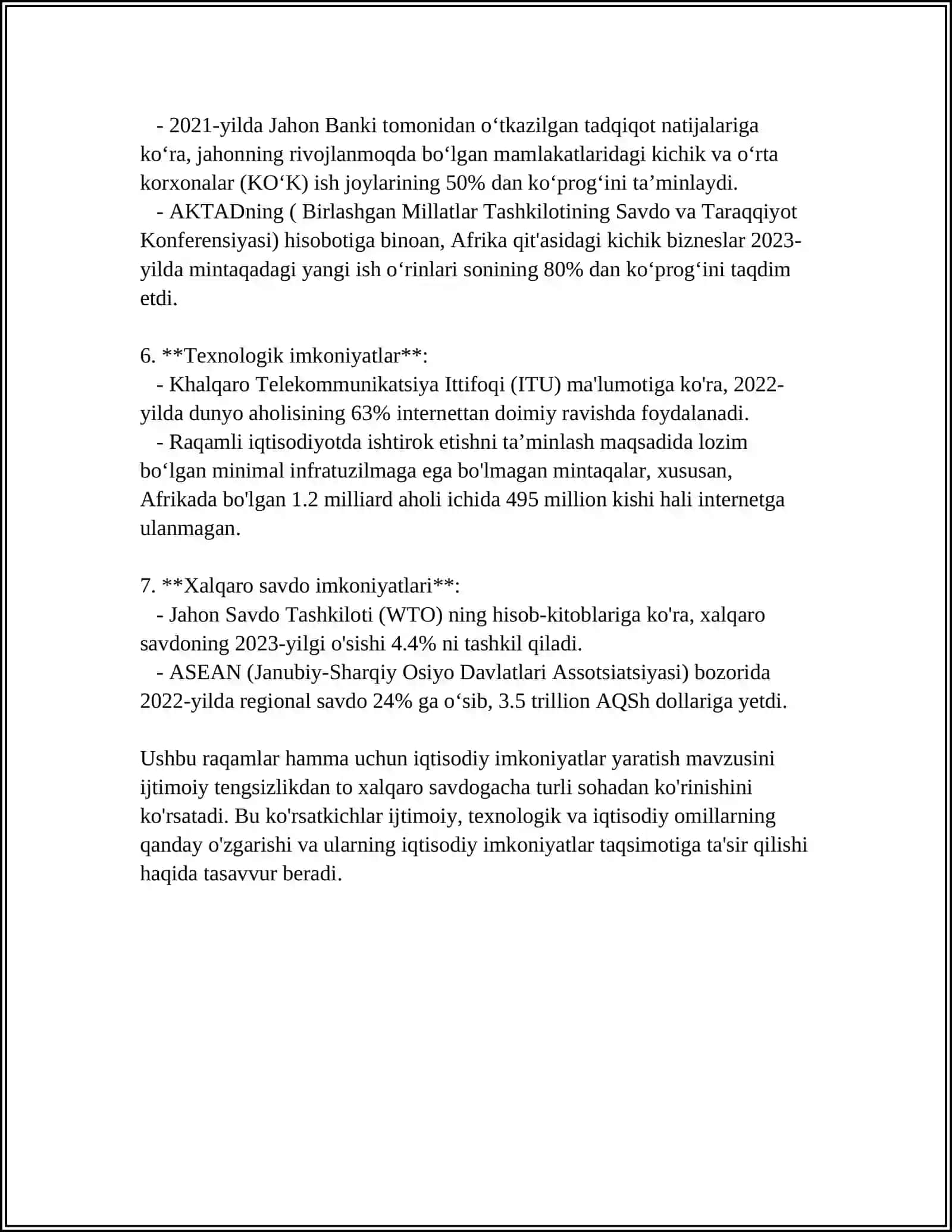 Iqtisodiy va Ekologik Tarbiya 4