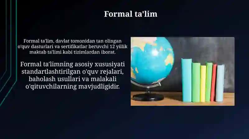 Ta'lim Turlari va Ta'limni Tashkil Etish Shakllari 4