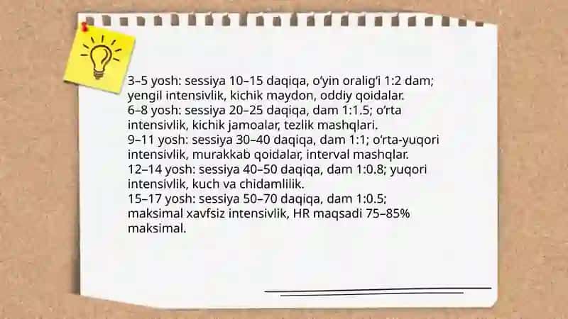 O‘yin qoidalarini yoshga moslashtirish usullari 4