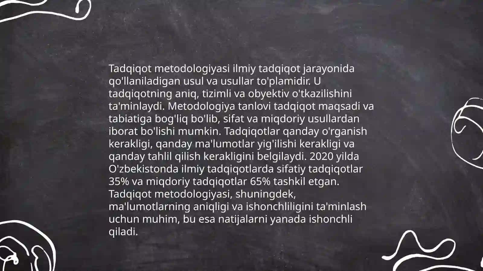 Ilmiy tadqiqot turlari va uni olib borishning asosiy usulari 4
