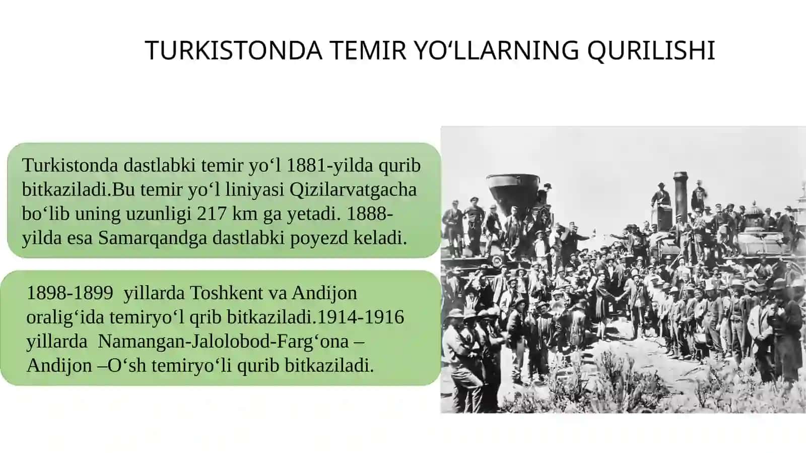 TURKISTON XX ASR BOSHLARIDA (1900-1917 YILLAR). BIRINCHI JAHON URUSHINING TURKISTONGA TASIRI 4