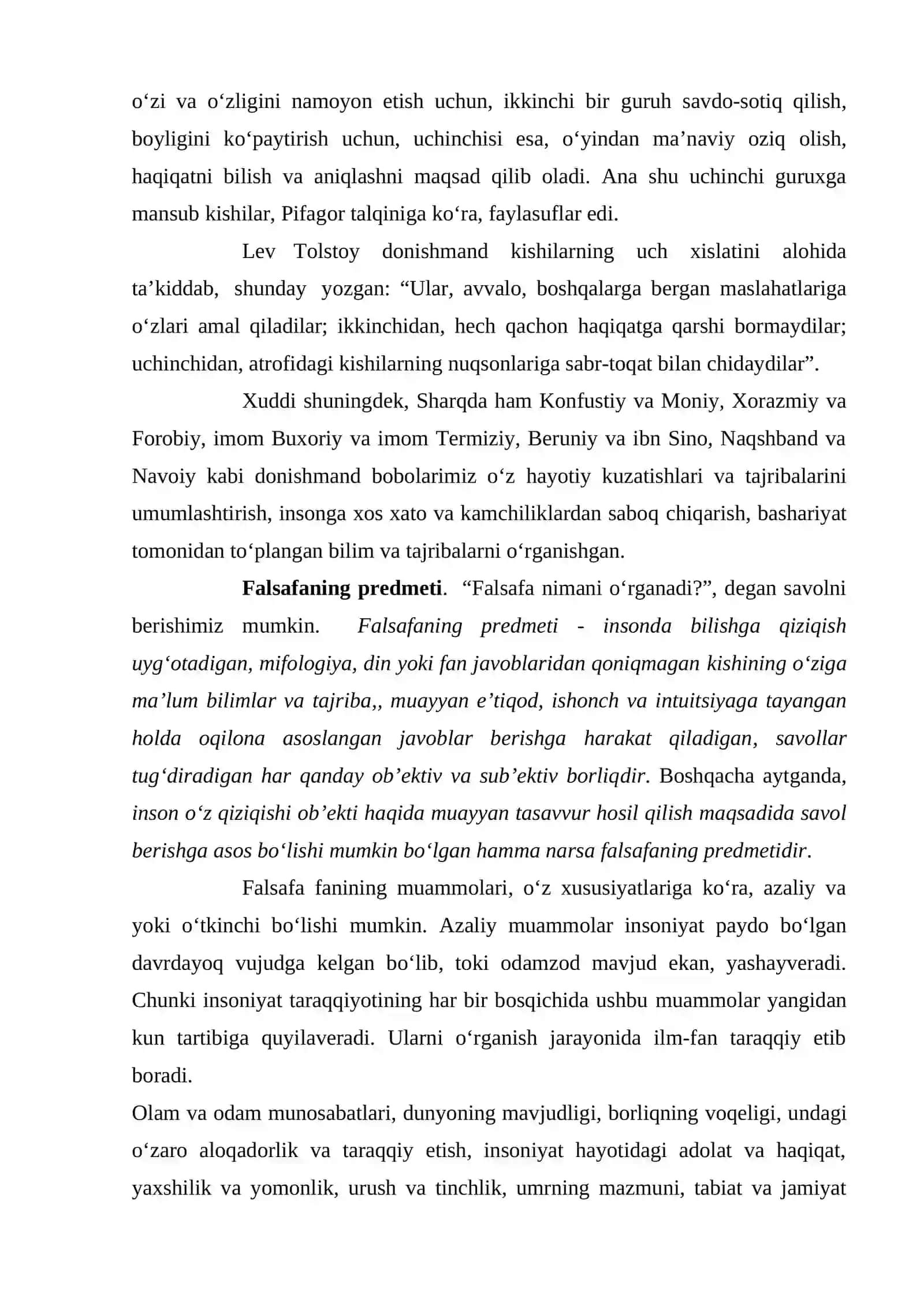 Falsafa va uning jamiyat hayotidagi roli 4