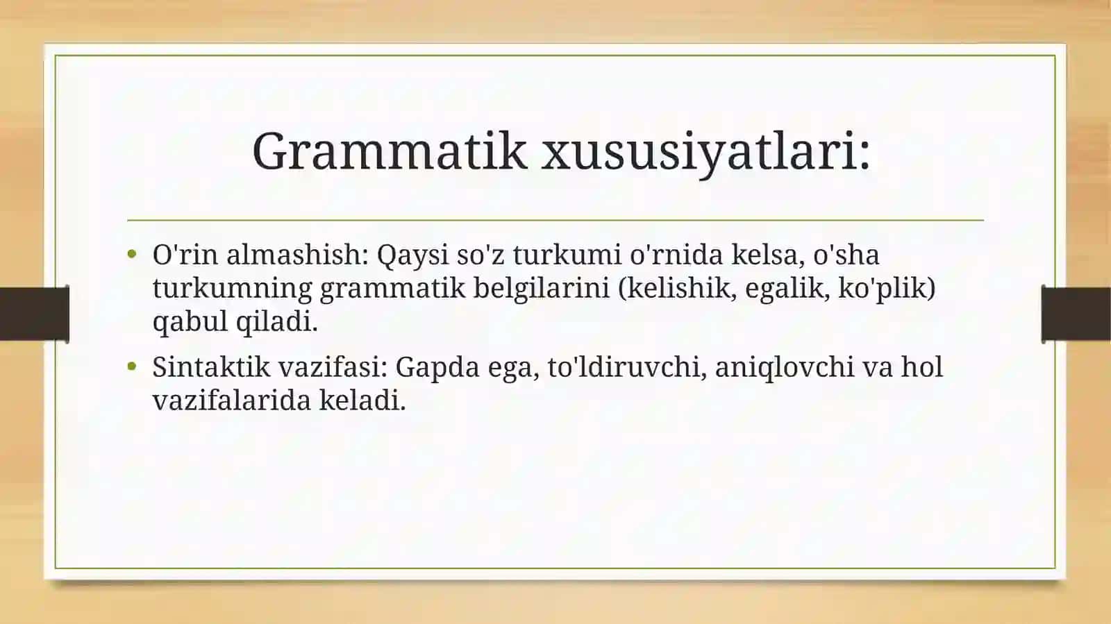 Olmoshlarning Tipologiyasi (Tayanch Konspekt) 4
