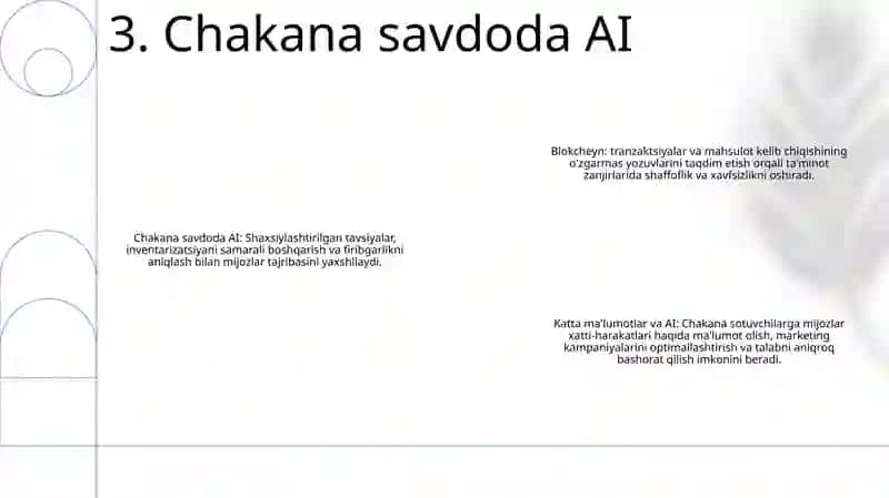 Blokcheyn, Buyumlar Interneti, Sun’Iy Intellekt, Katta Ma’Lumotlar Iqtisodiy Tarmoqlarda Qo’Llanilishi 4