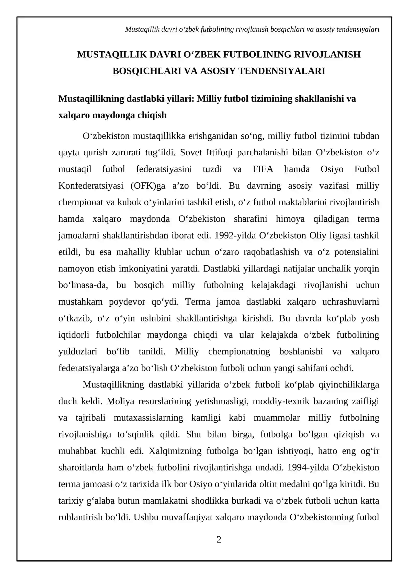 Mustaqillik davrida oʻzbek fudboli 4