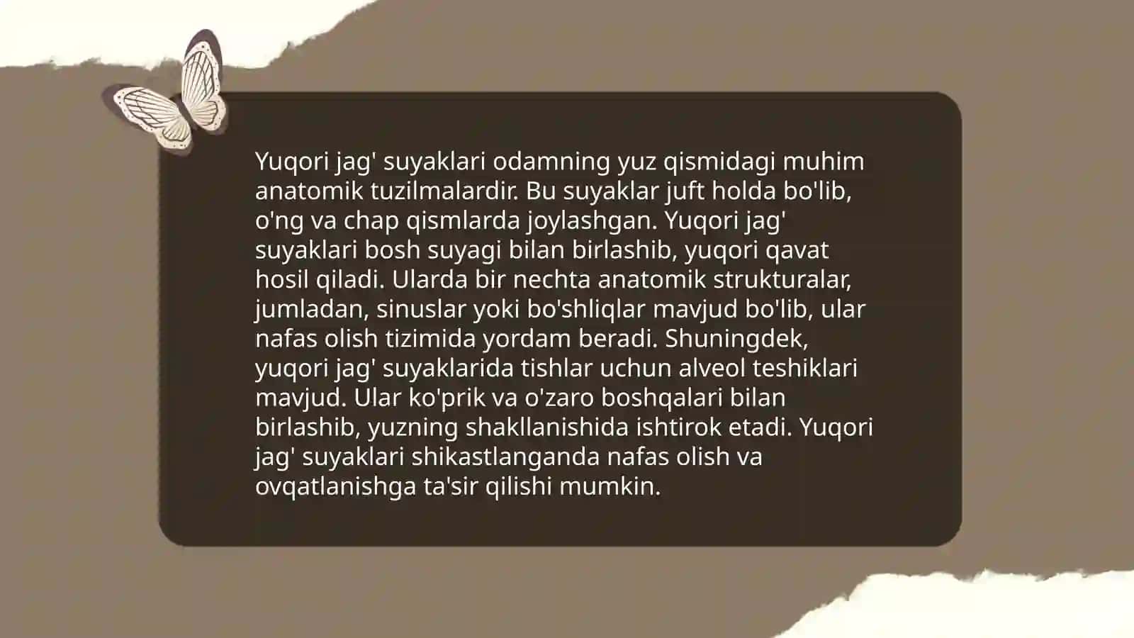Yuqori va pastki jagʻ suyaklari 4