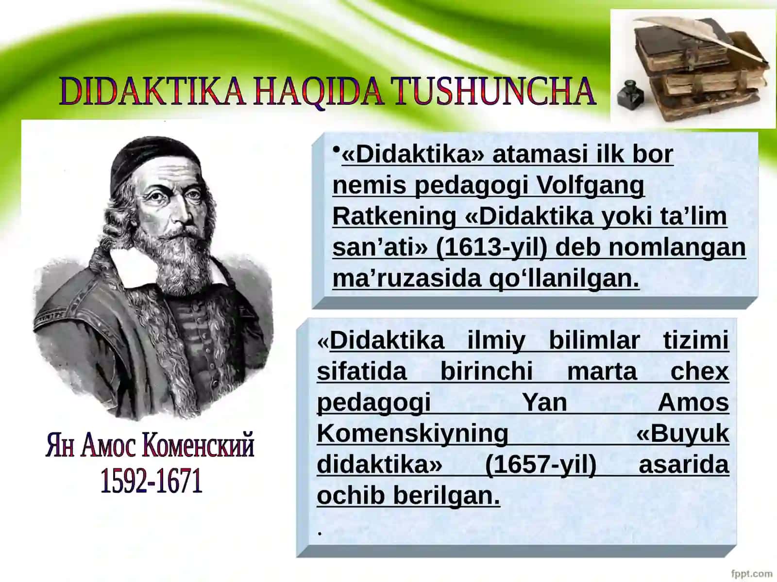 Didaktika - pedagogik ta‘lim nazariyasi 4