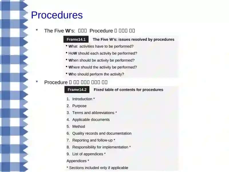 ProcedureandWork Instruction 4