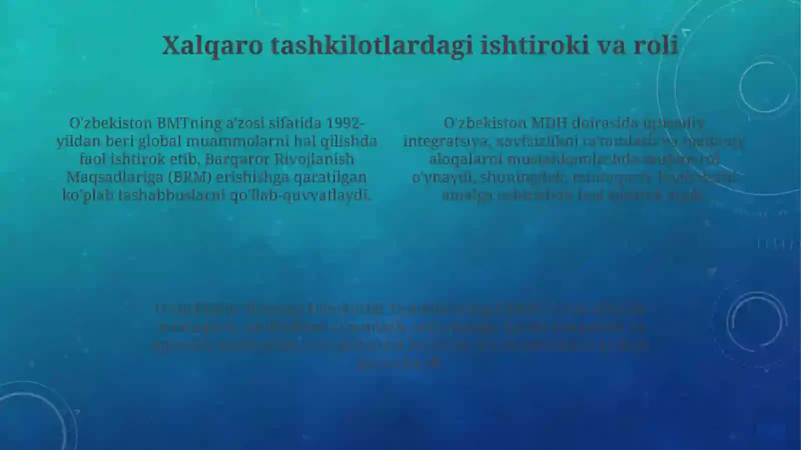O'zbekiston va jahon hamjamiyati 4