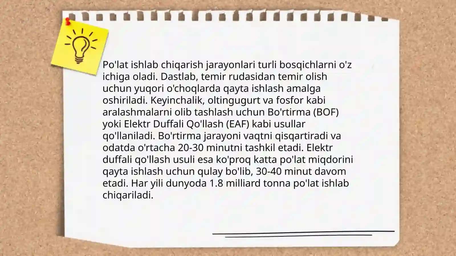 Po'lat olish texnologiyasi 4