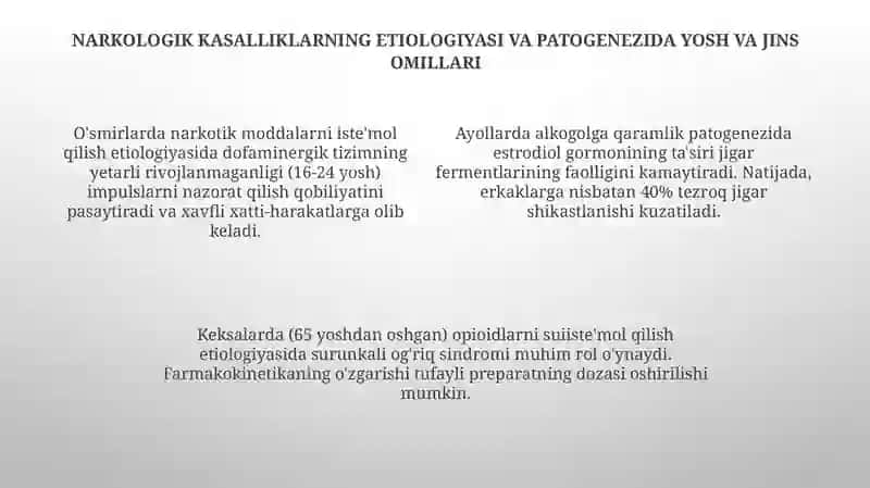 Narkologik kasalliklarning yosh va jinsga xos xususiyatlari 4