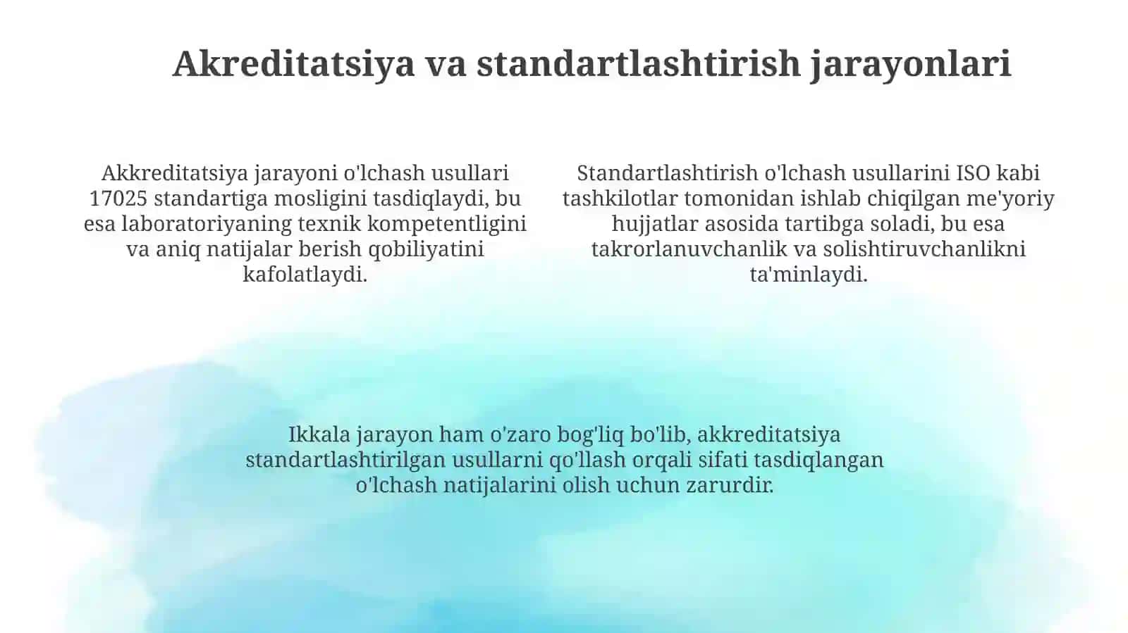 O'lchash usullarini attestatsiya qilish va standartlashtirish 4