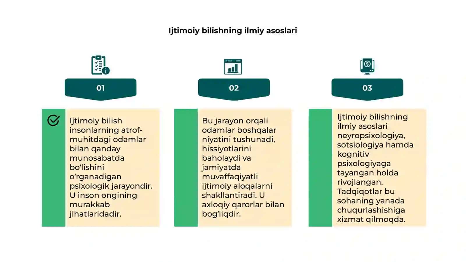 Ijtimoiy bilish va uning oʻziga xos xususiyatlari 4
