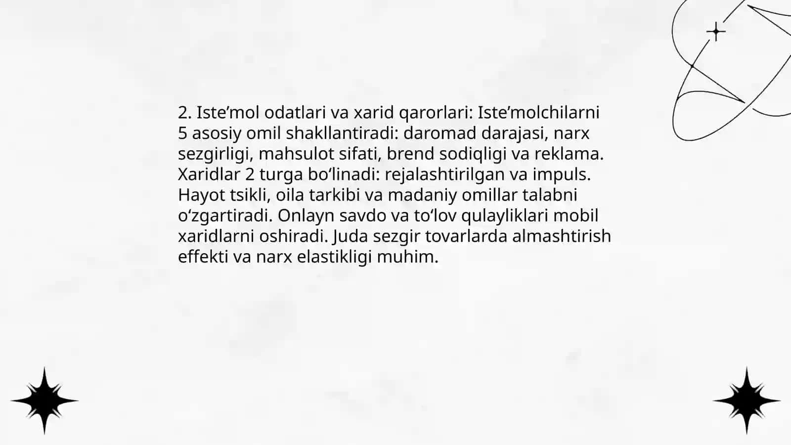 Iste’mol, jamg‘arma va investitsiyalar 4