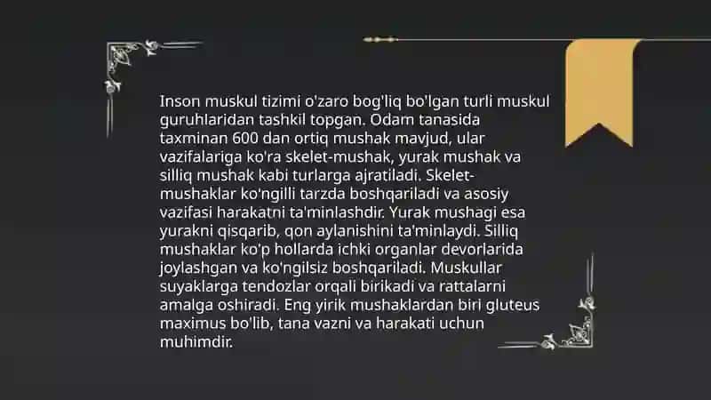 Muskul sistemasi 4