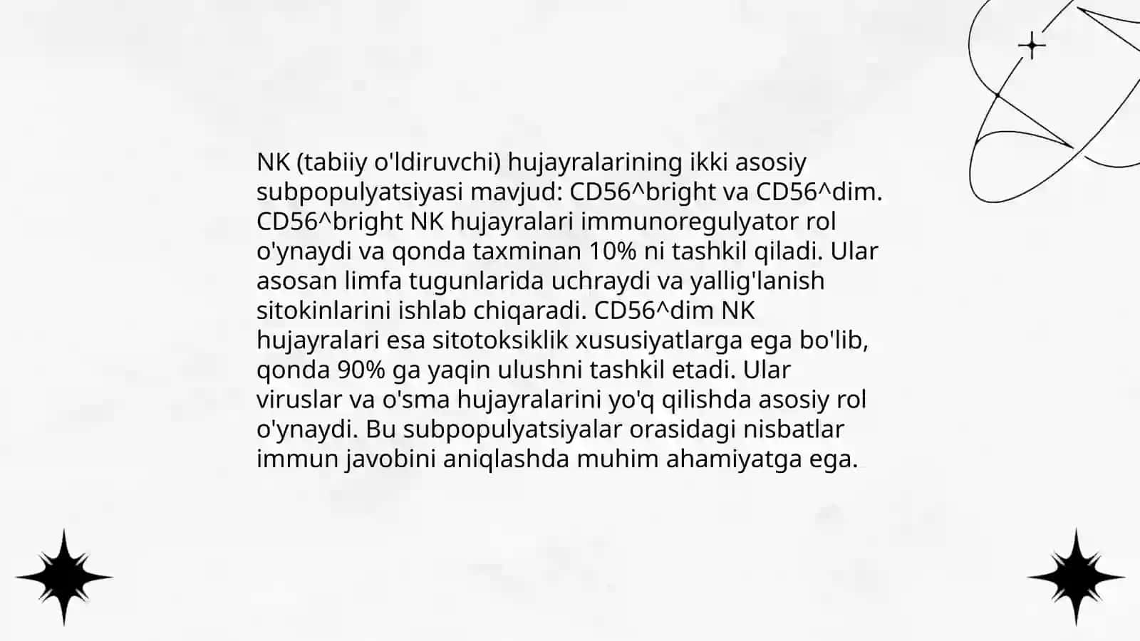 NK killerlar subpopulatsiyasi 4