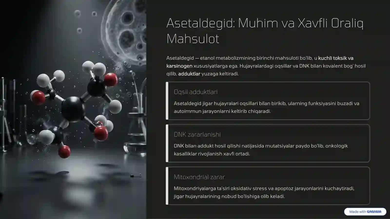Etanol metabolizmi: Asosiy jarayonlar va ALDH izoformalari 4