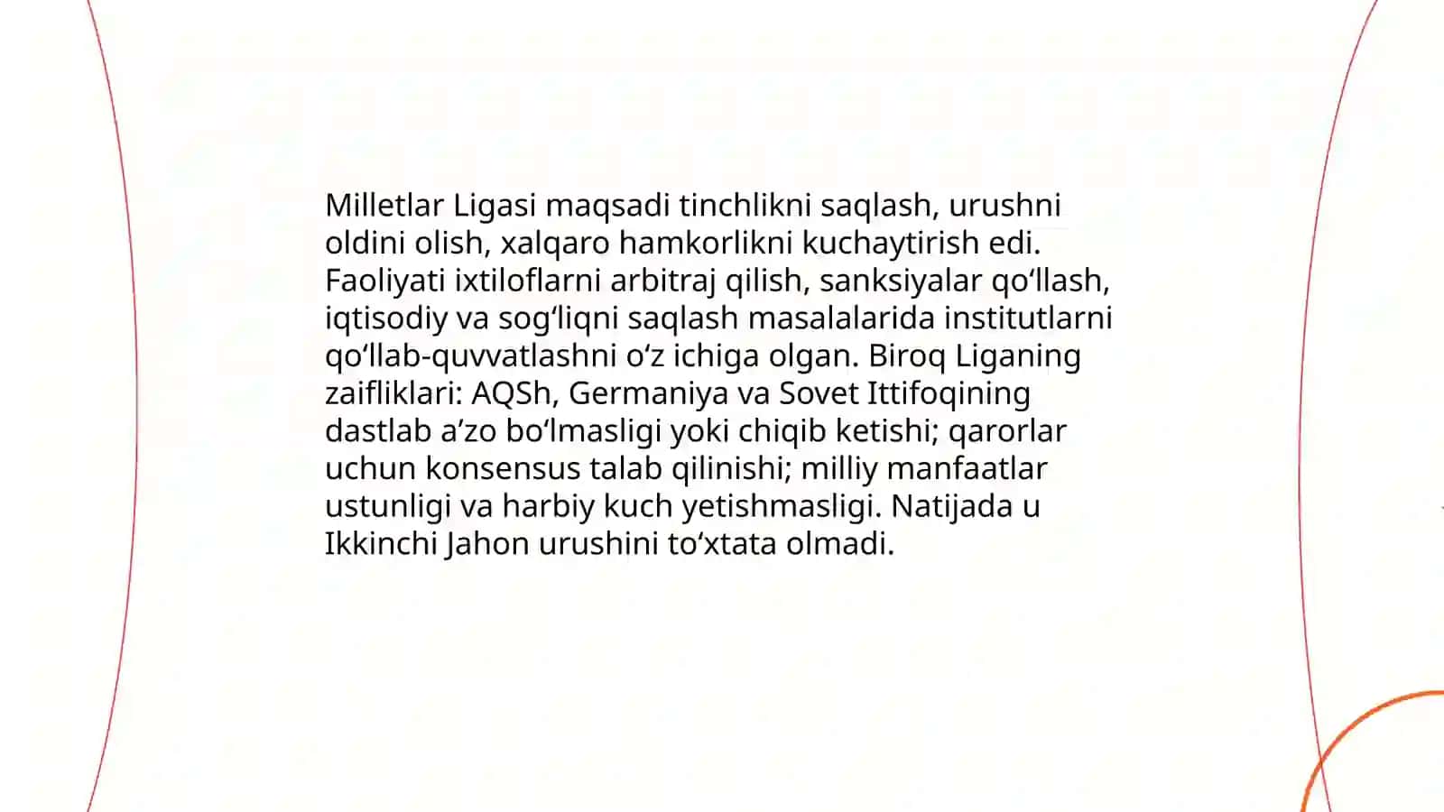 Jahon urushlari oraligʻida siyosiy hayot 4