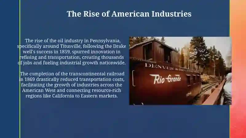 The Rise of American Industry: Innovation and Invention 4