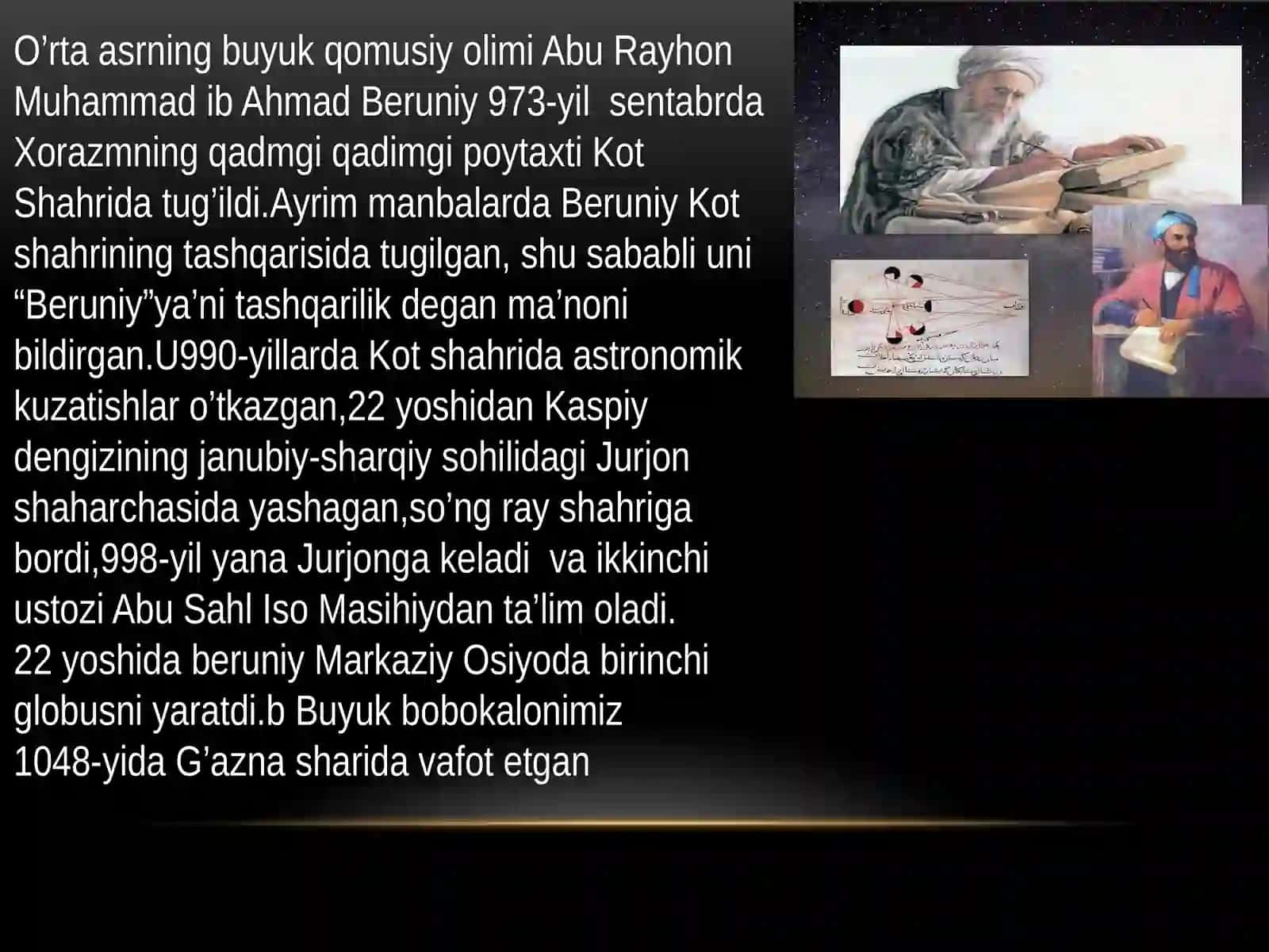 "ABU RAYHON BERUNIY" 4