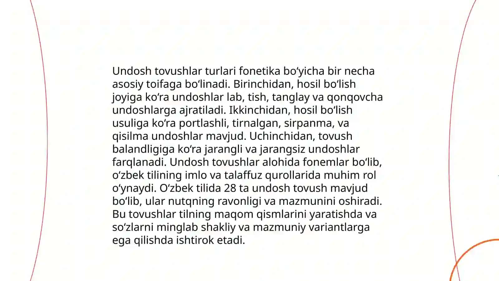 Undosh tovushlar talaffuzi va imlosi 4
