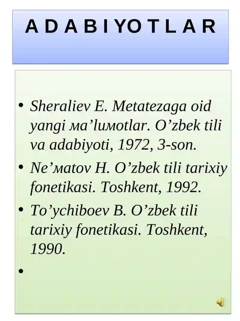Fonetik hodisalar 4
