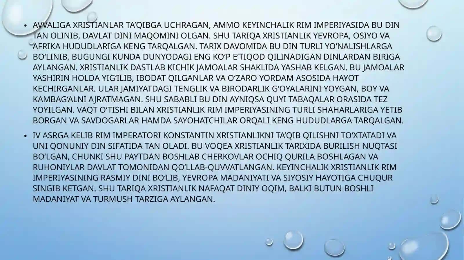 Xristianlik dinining kelib chiqishi 4