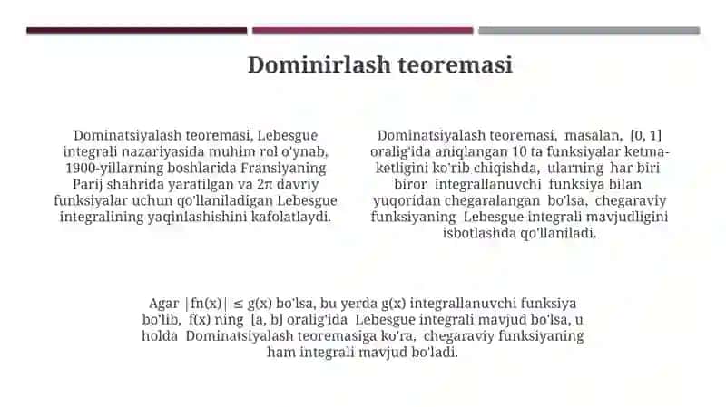 Sodda funksiyalar uchun Lebeg integrali 4