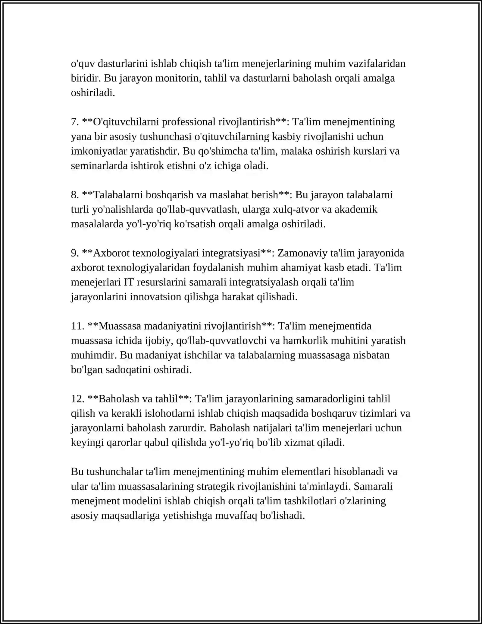 TA'LIM MENEJMENTINING UMUMIY TAMOYILLARI 4