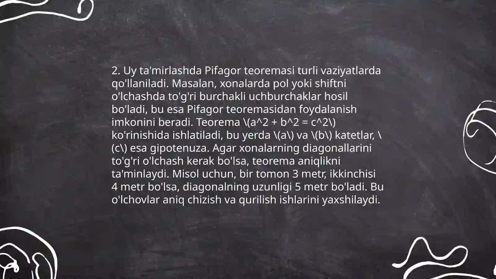 Pifagor teoremasi 4