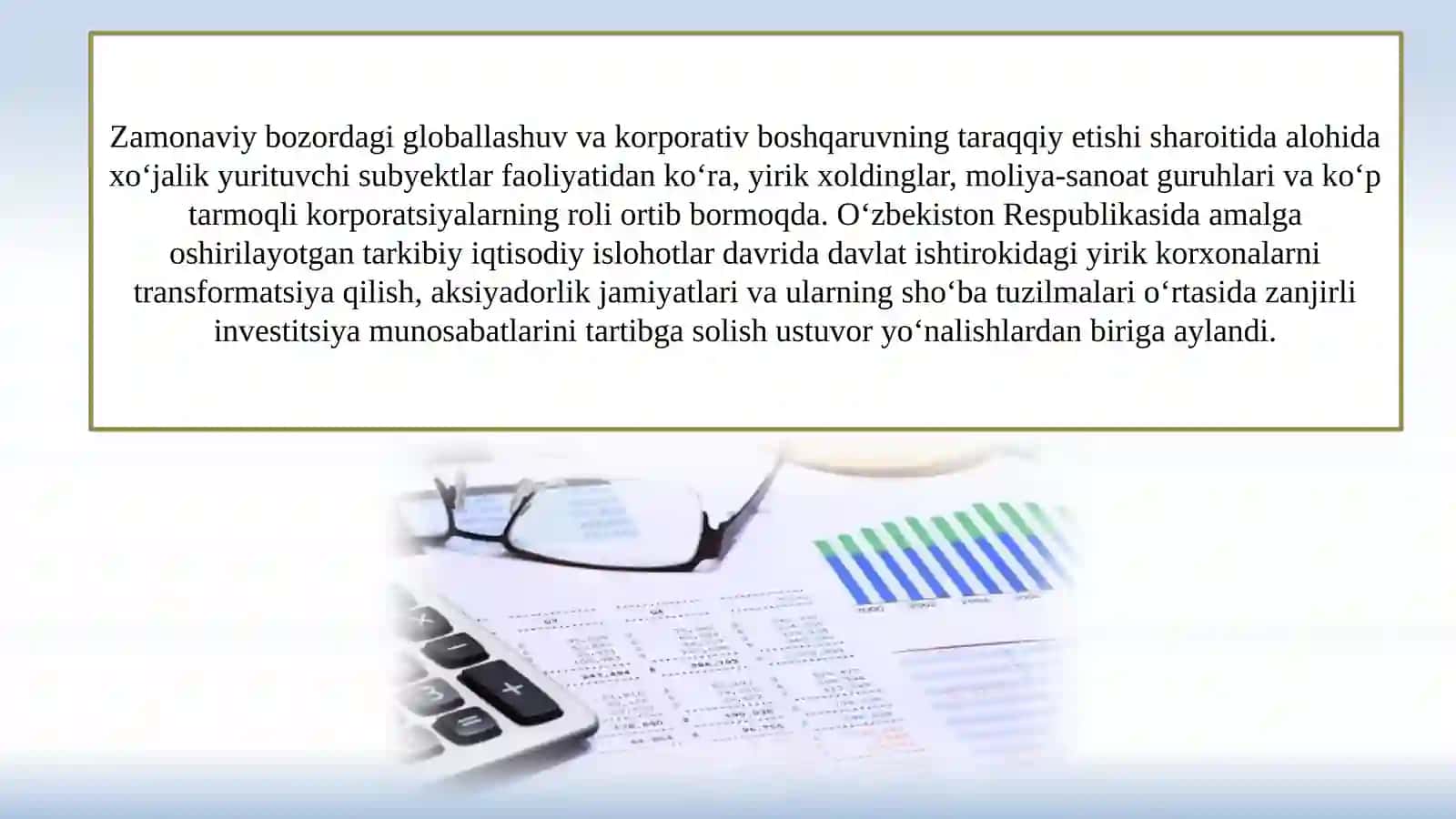 Konsolidatsiyalashgan moliyaviy hisobotlar 4