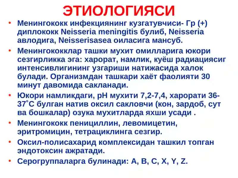 Менингококк Инфекцияси 4