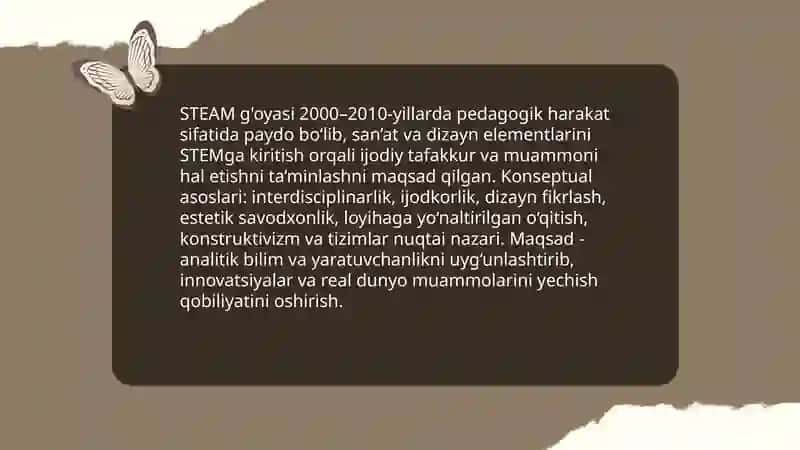 STEM va STEAMning rivojlanishi 4