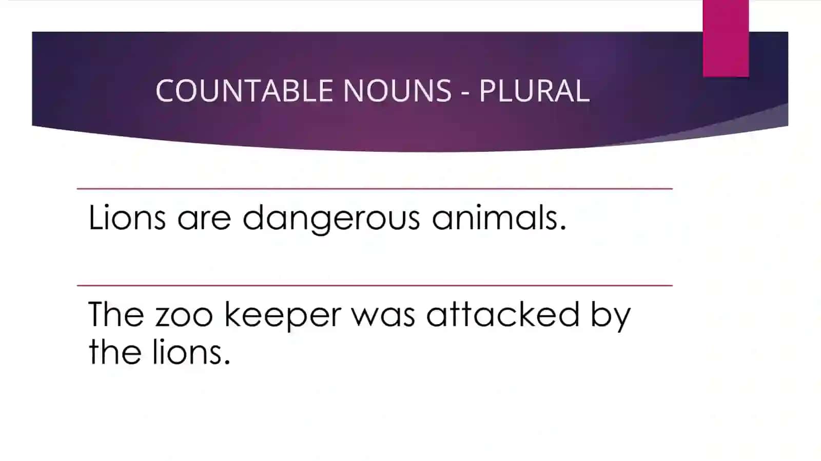 ARTICLES AND NOUNS 4