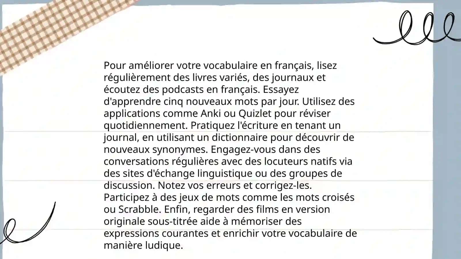 Tenir le journal d’un apprenant de langue étrangère 4