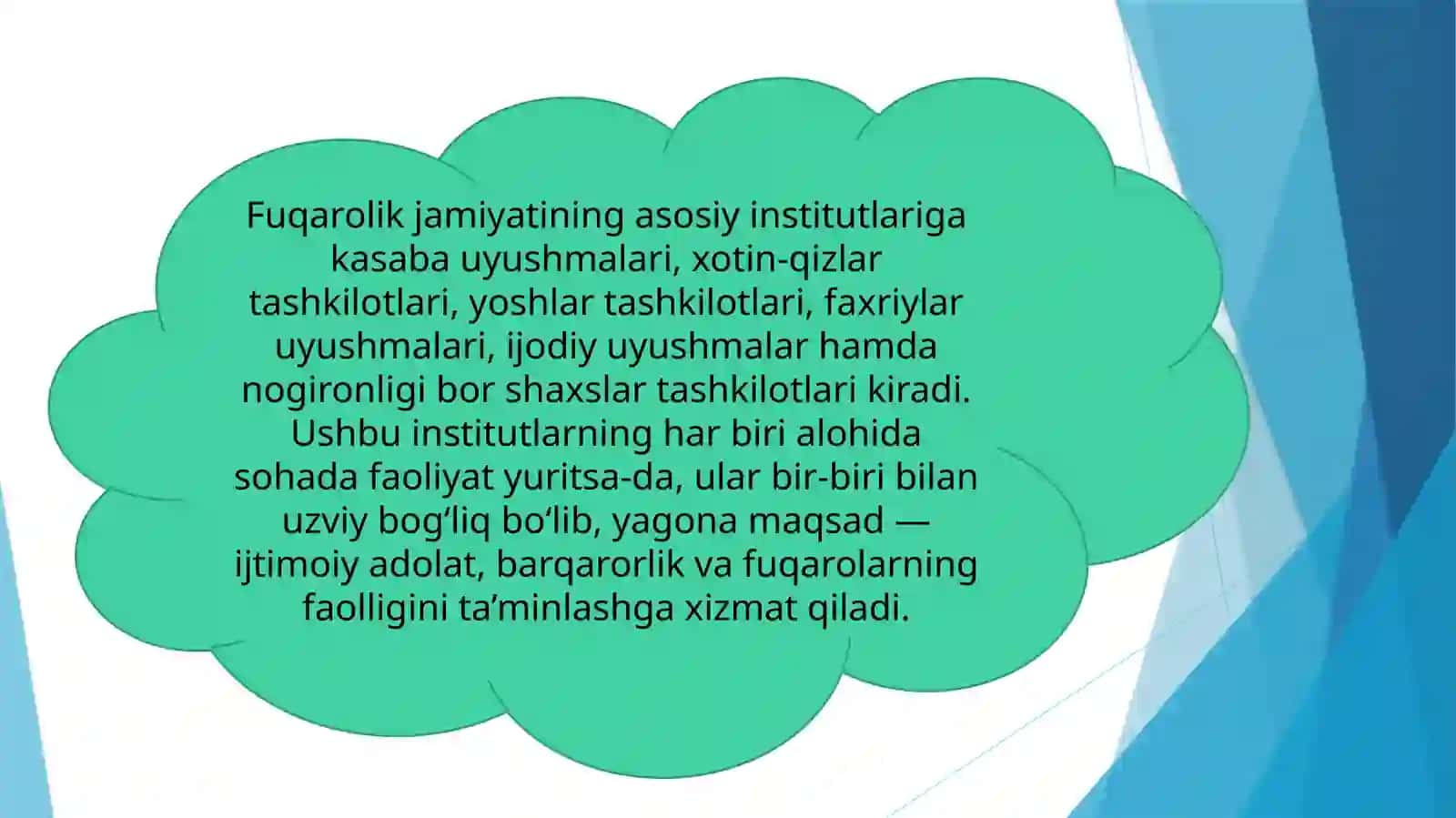Fuqarolik jamiyati institutlari 4