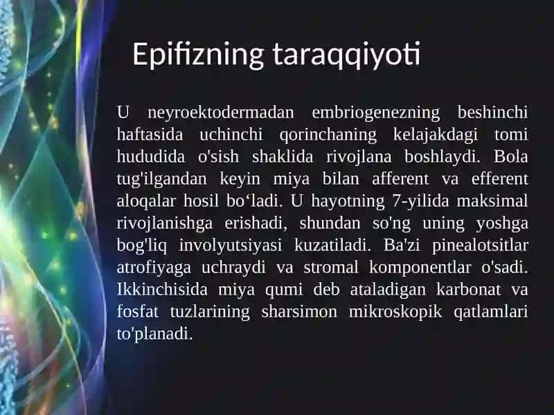 Gistologiya, Sitologiya, Embriologiya 4