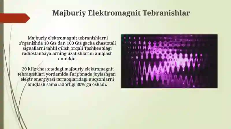 Majburiy va Erkin Elektromagnit Tebranishlar 4