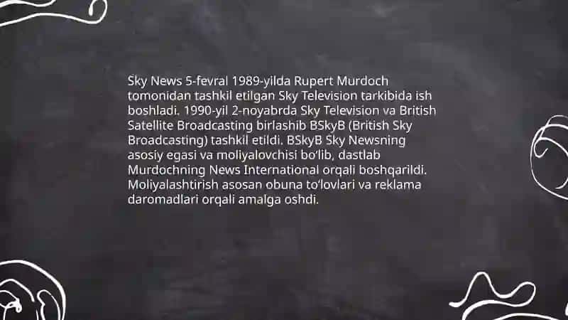 Sky news tarixi va rivojlanishi 4