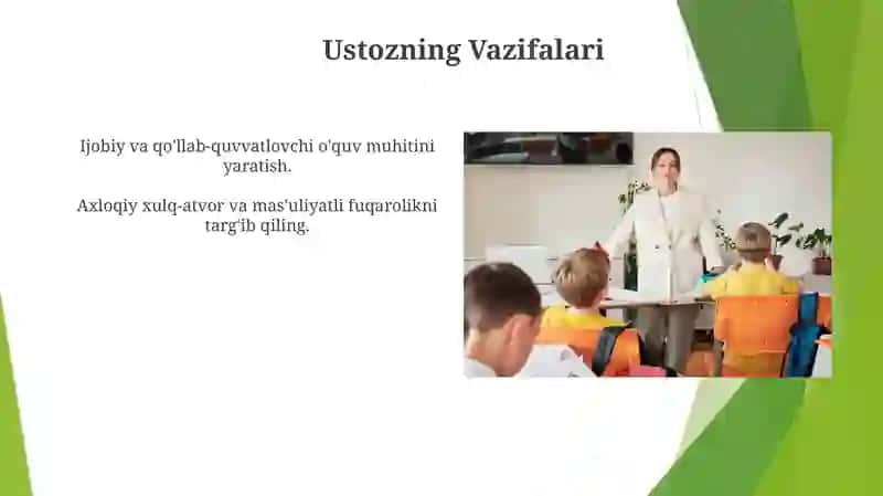 Pedagoklik kasbi va uning vazifalari 4