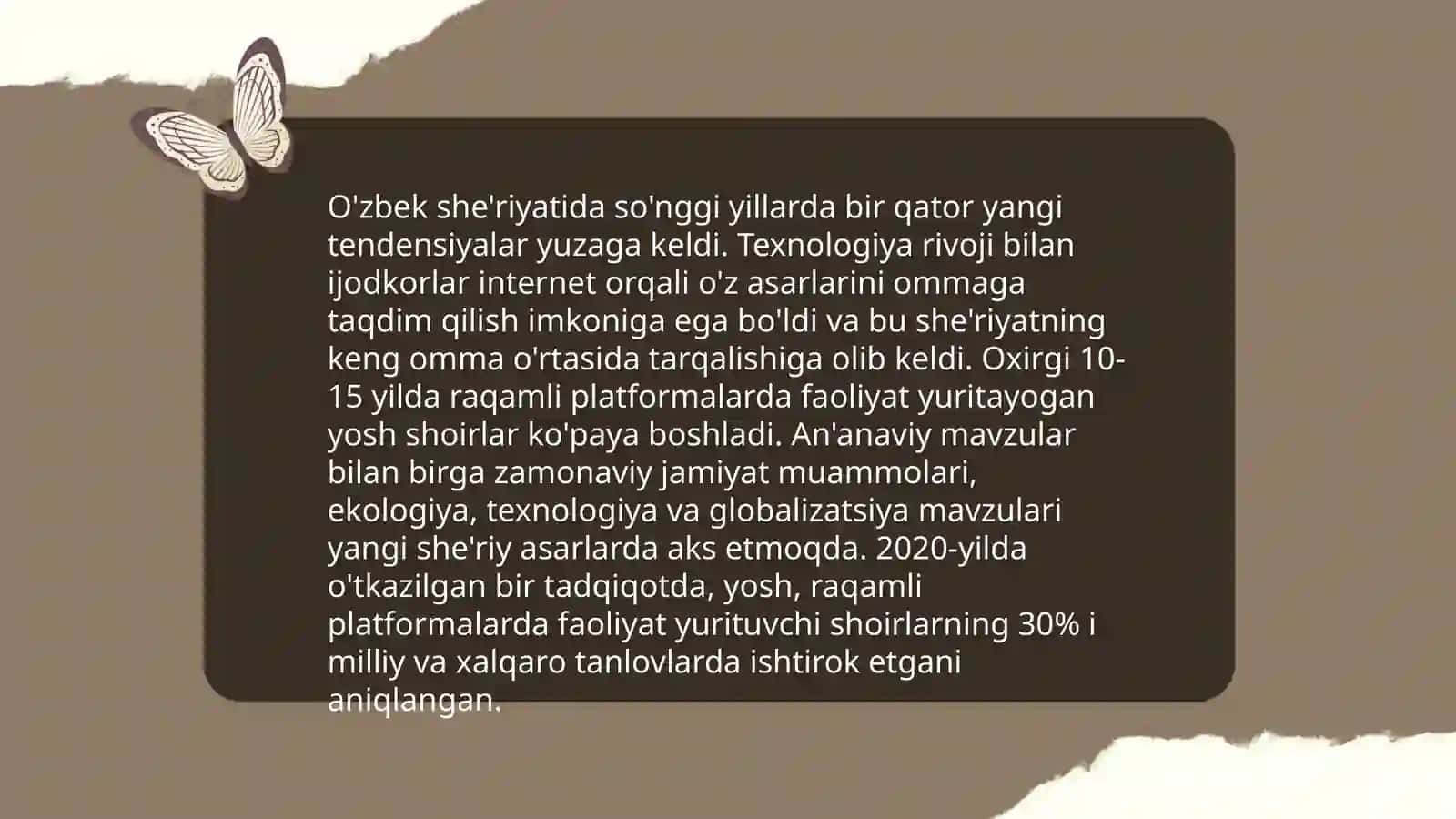 Hozirgi sheʼriy janrlar 4