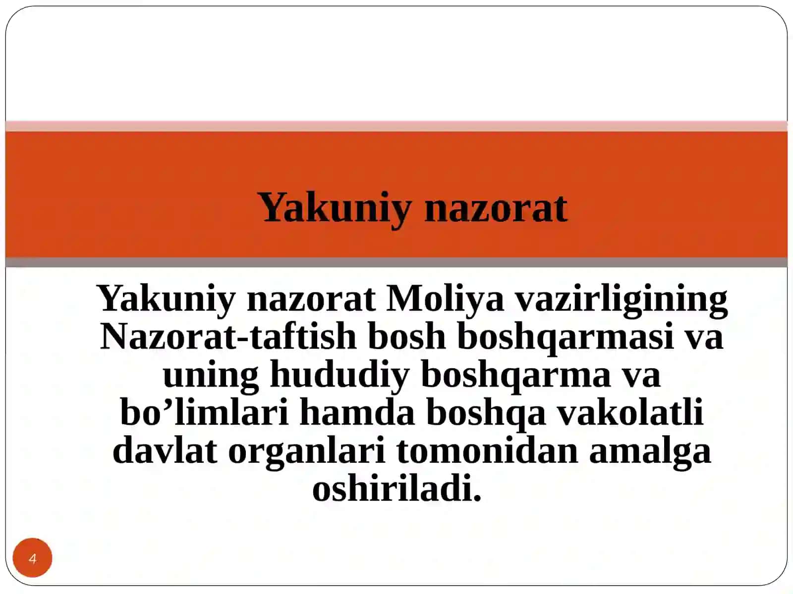 Moliyaviynazoratningbosqichlari 4