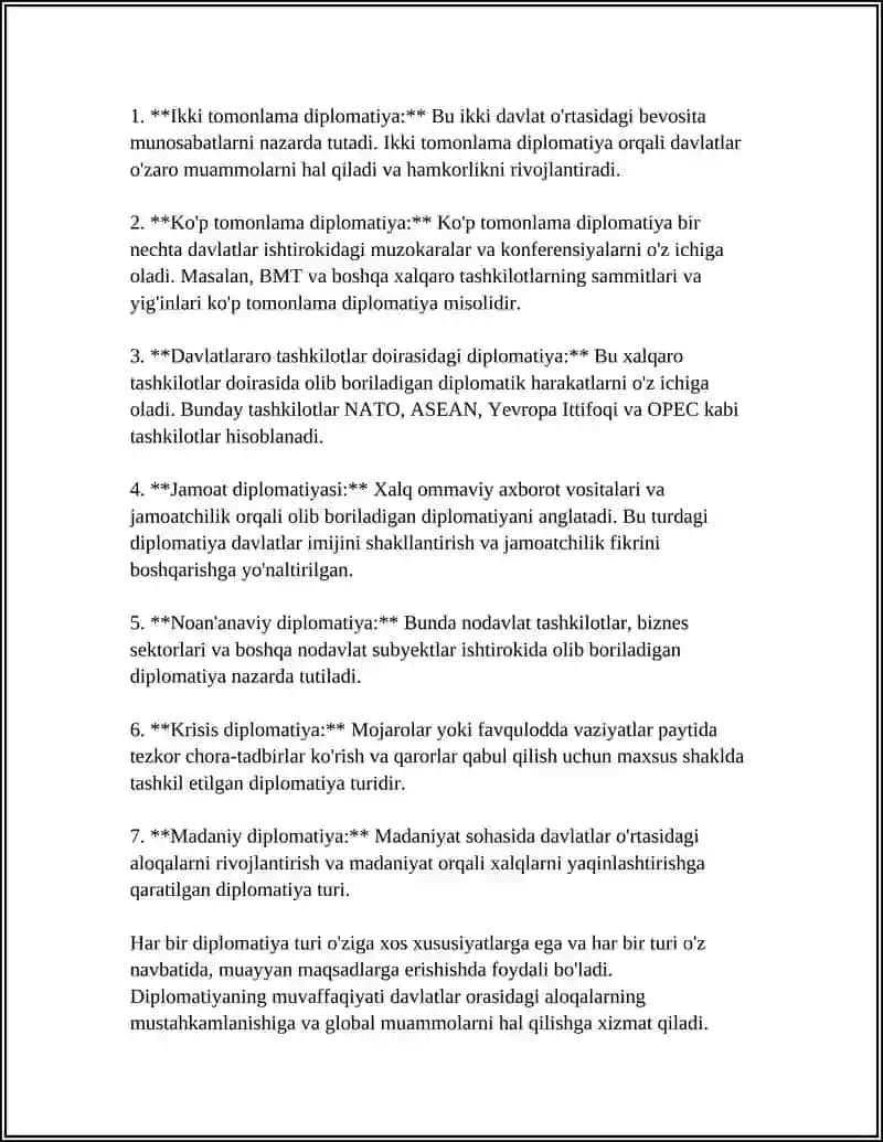 XALQARO DIPLOMATIYA VA KONSULLIK 4