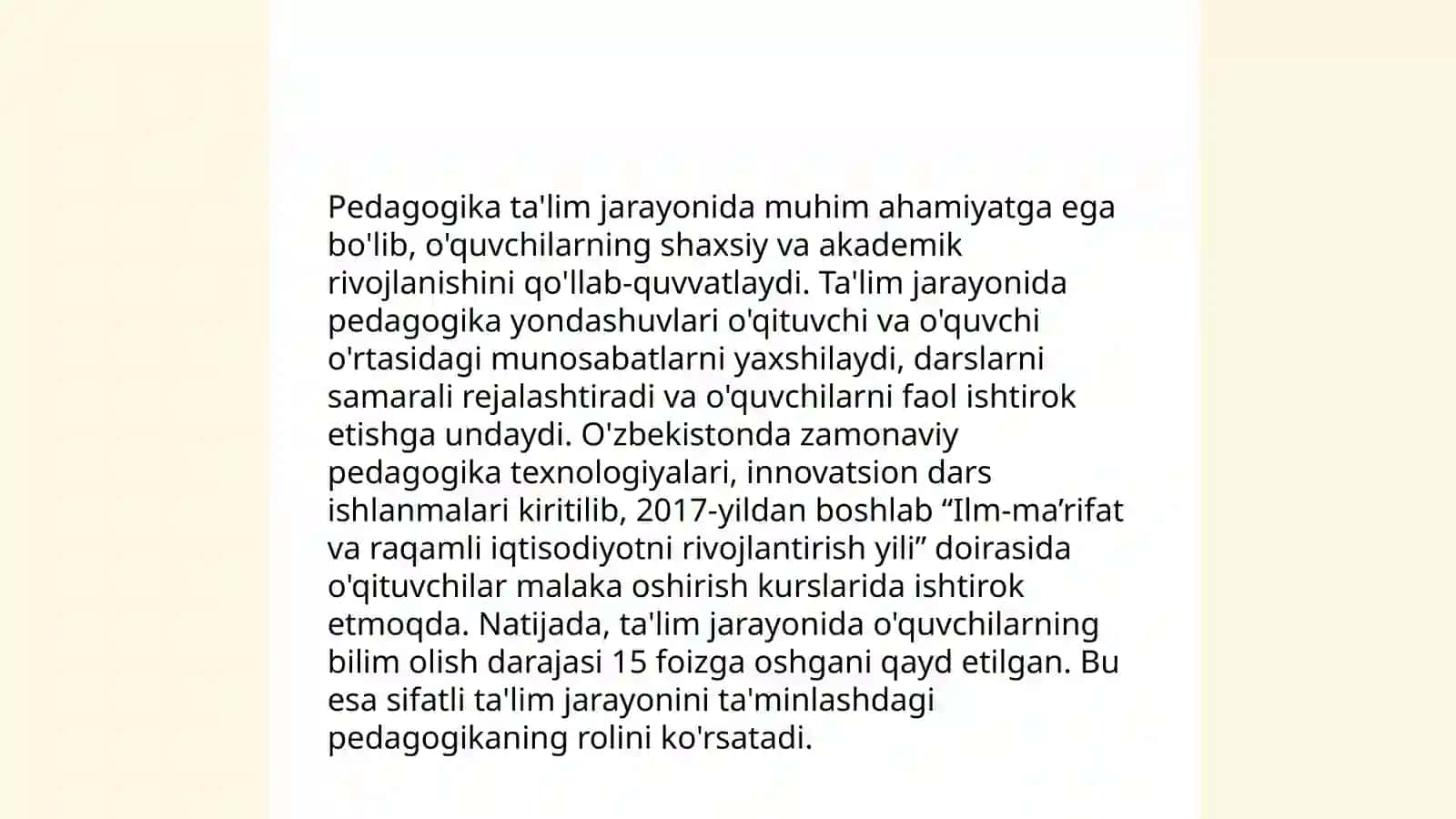 Ta'lim mazmuni 4