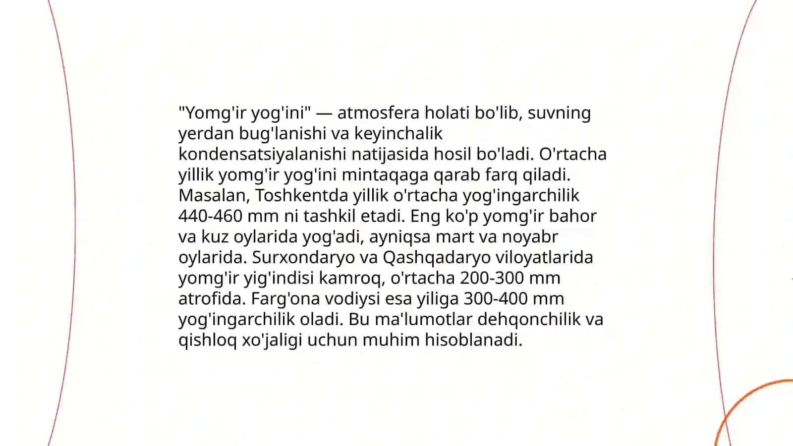 Yog'inlar va ularning turlari 4